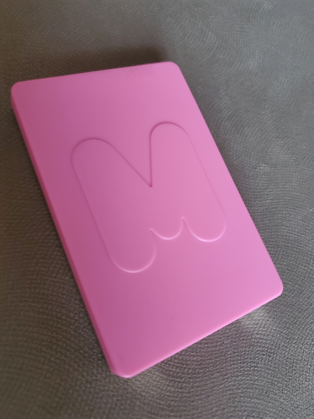 Pink Tablet Case with Embossed Morphe Logo Cheek Thrills New